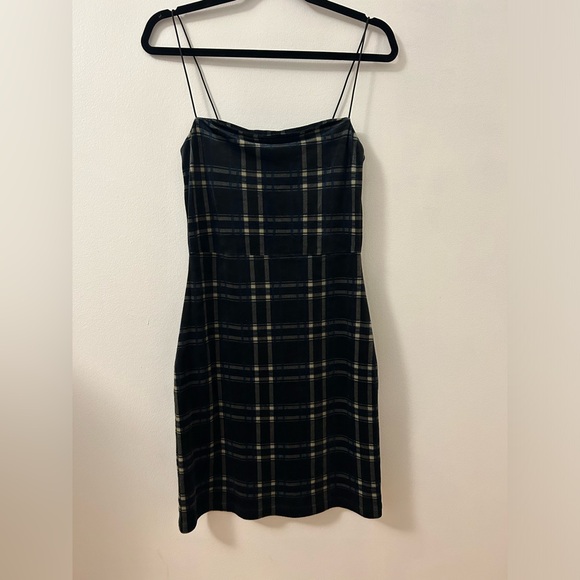 Plaid Slip Dress - Picture 2 of 2